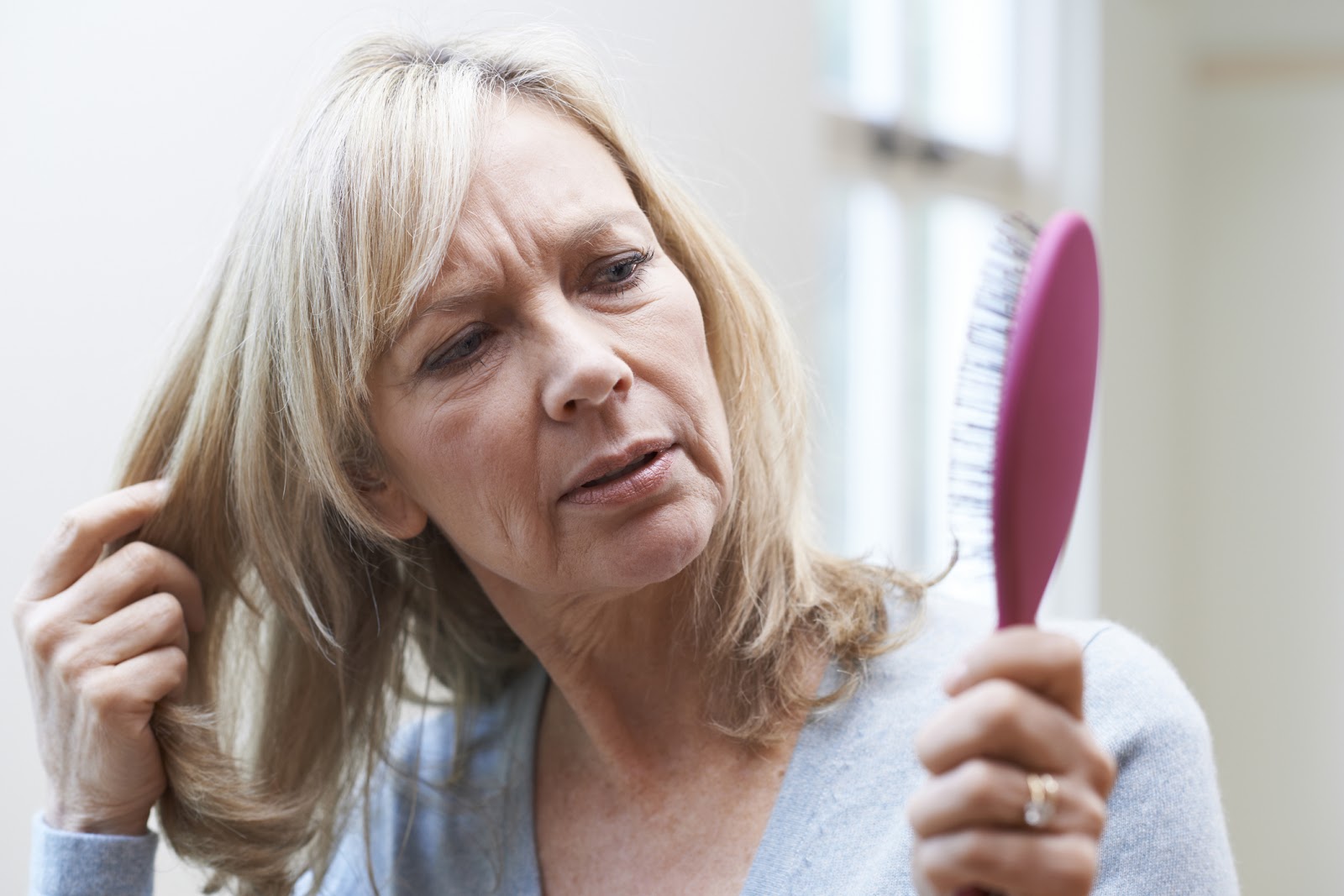 Fortalecer el pelo en la menopausia
